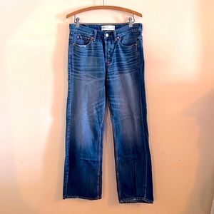 A&F Boyfriend Wide Leg Jeans